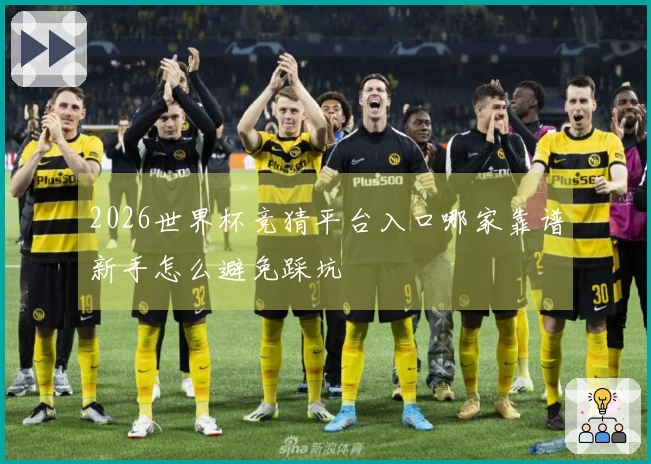 2026世界杯竞猜平台入口哪家靠谱新手怎么避免踩坑